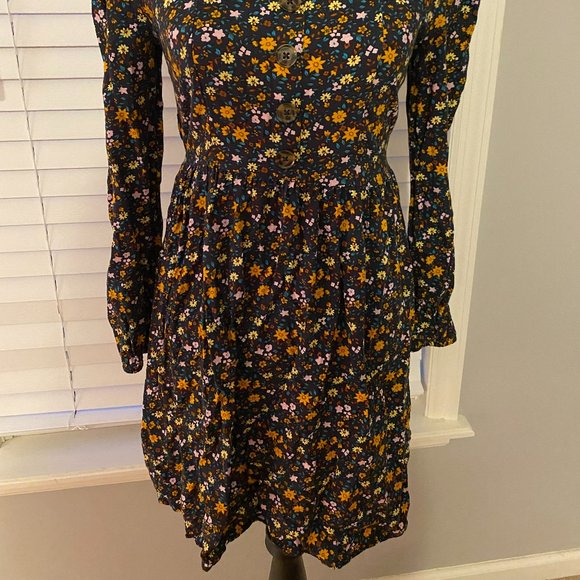 Floral Mini Mudd Dress Size Small - Picture 2 of 7